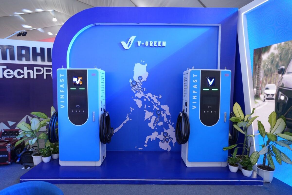 Xe điện VinFast trưng bày tại PIMS 2026 Philippines