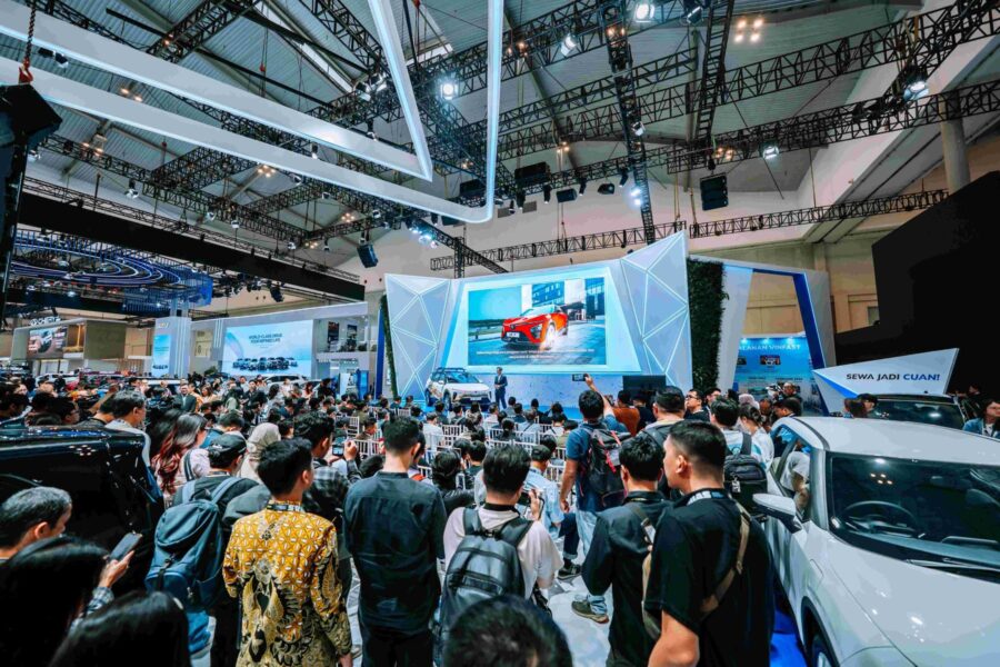 VinFast trưng bày dải ô tô điện tại triển lãm GIIAS 2026 Indonesia