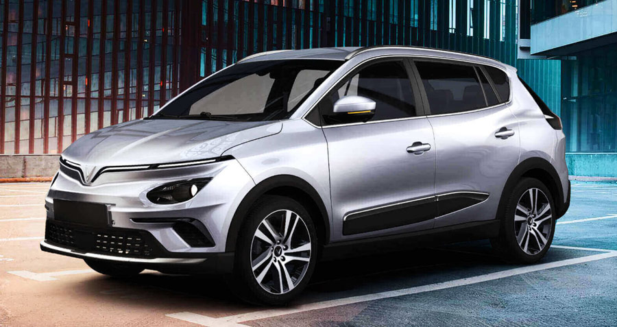 Ngoại thất xe điện VF e34